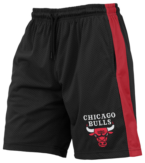 FISLL NBA Adult Men's Chicago Bulls Shorts