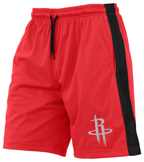 FISLL NBA Adult Men's Houston Rockets Shorts