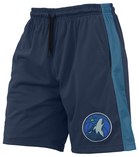 FISLL NBA Adult Men's Minnesota Timberwolves Shorts, Team Color