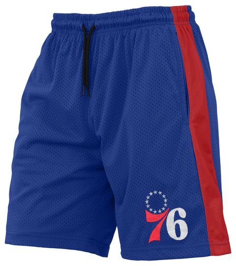 FISLL NBA Adult Men's Philadelphia 76ers Shorts, Team Color