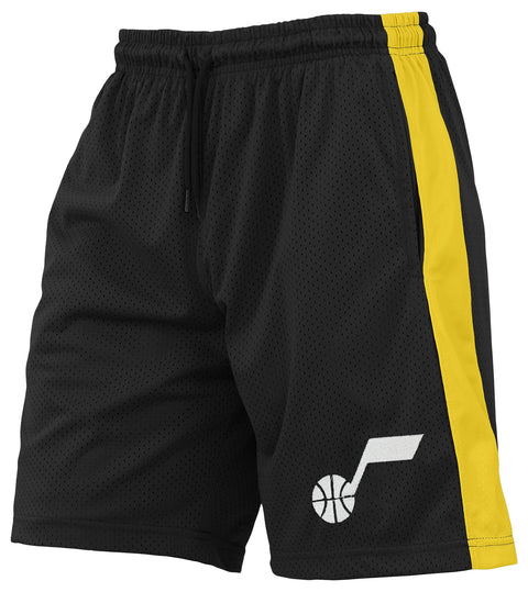 FISLL NBA Adult Men's Utah Jazz Shorts