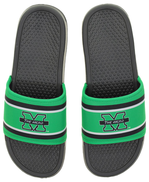 FOCO NCAA Marshall SMU 2024 Family Dollar Printed Slide - Mens
