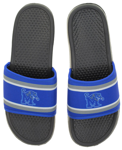 FOCO NCAA Memphis SMU 2024 Family Dollar Printed Slide - Mens