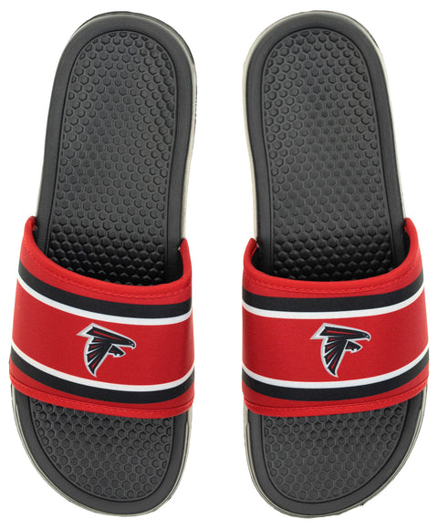 FOCO NFL Atlanta Falcons SMU 2024 Family Dollar Printed Slide - Mens