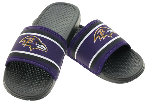 FOCO NFL Baltimore Ravens SMU 2024 Family Dollar Printed Slide - Mens
