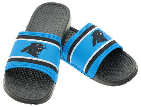 FOCO NFL Carolina Panthers SMU 2024 Family Dollar Printed Slide - Mens