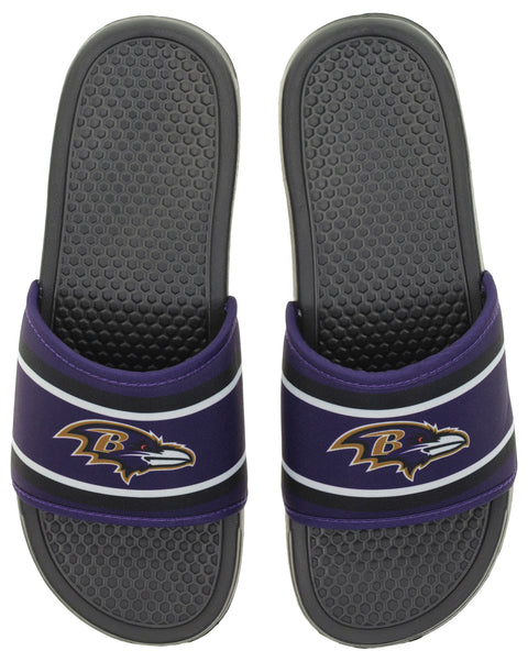 FOCO NFL Baltimore Ravens SMU 2024 Family Dollar Printed Slide - Mens