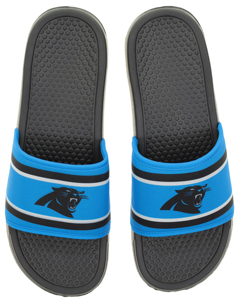 FOCO NFL Carolina Panthers SMU 2024 Family Dollar Printed Slide - Mens