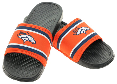 FOCO NFL Denver Broncos SMU 2024 Family Dollar Printed Slide - Mens
