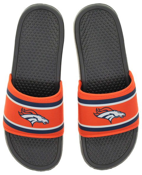FOCO NFL Denver Broncos SMU 2024 Family Dollar Printed Slide - Mens