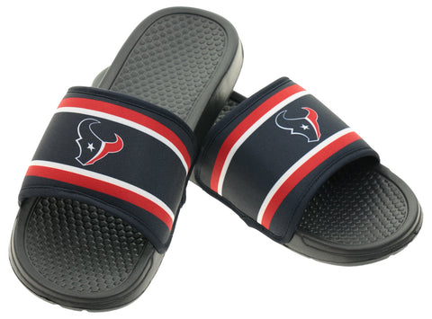 FOCO NFL Houston Texans SMU 2024 Family Dollar Printed Slide - Mens