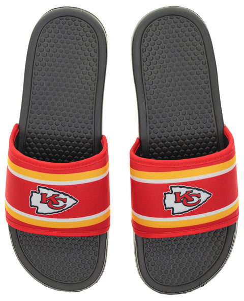 FOCO NFL Kansas City Chiefs SMU 2024 Family Dollar Printed Slide - Mens