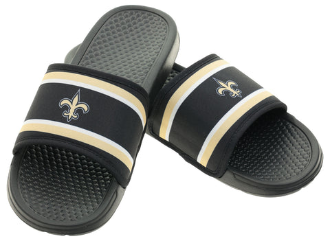 FOCO NFL New Orleans Saints SMU 2024 Family Dollar Printed Slide - Mens