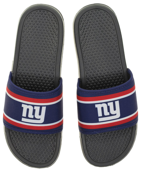FOCO NFL New York Giants SMU 2024 Family Dollar Printed Slide - Mens