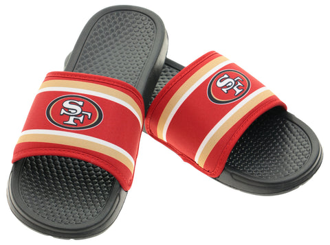 FOCO NFL San Francisco 49ers SMU 2024 Family Dollar Printed Slide - Mens