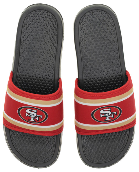 FOCO NFL San Francisco 49ers SMU 2024 Family Dollar Printed Slide - Mens