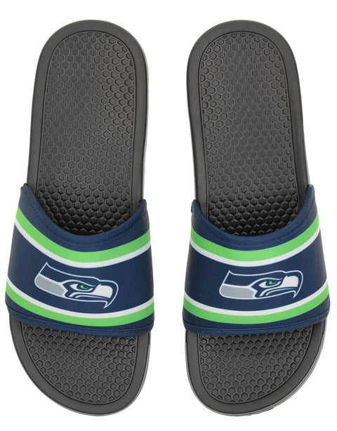 FOCO NFL Seattle Seahawks SMU 2024 Family Dollar Printed Slide - Mens