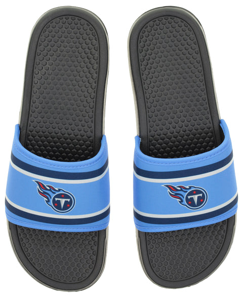 FOCO NFL Tennessee Titans SMU 2024 Family Dollar Printed Slide - Mens