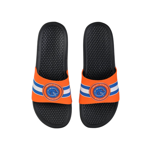 FOCO NCAA Boise State 2022 Stripe Raised Slide - Mens