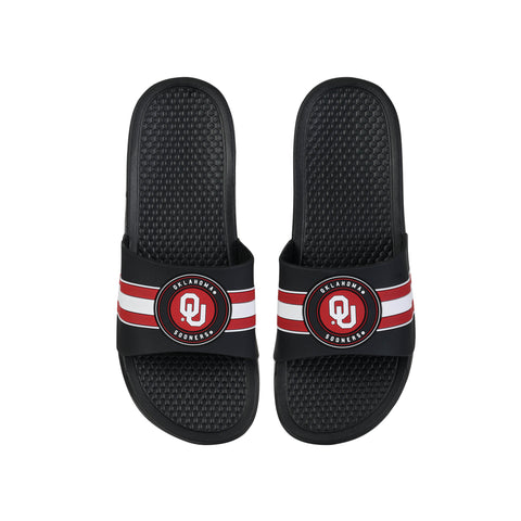 FOCO NCAA Oklahoma 2022 Stripe Raised Slide - Mens