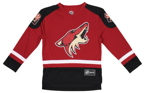 Outerstuff NHL Coyotes Clayton Keller Boys 4-18 Player Jersey Top Team Color