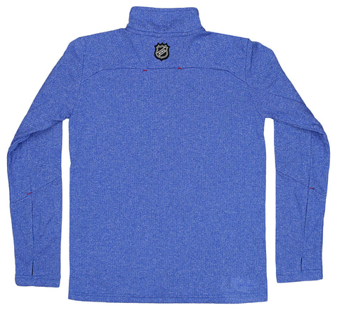 Outerstuff NHL Rangers Polymer Quarter Zip