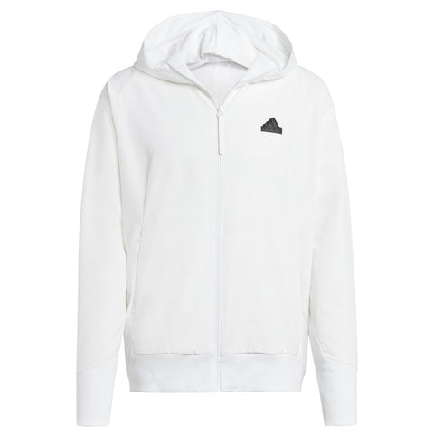Adidas Mens Sportswear M Z.n.e. Wv Fz White