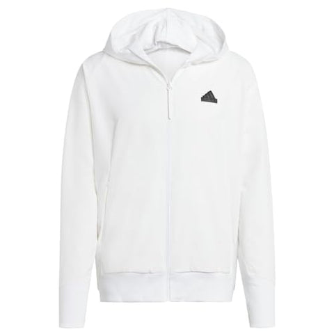 Adidas Mens Sportswear M Z.n.e. Wv Fz White