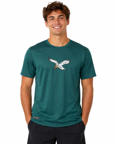 Outerstuff NFL Men's Philadelphia Eagles Short Sleeve Tee Modern Throwback Team Color