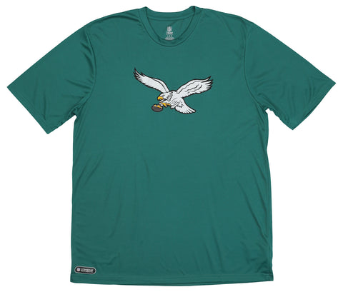 Outerstuff NFL Men's Philadelphia Eagles Short Sleeve Tee Modern Throwback Team Color
