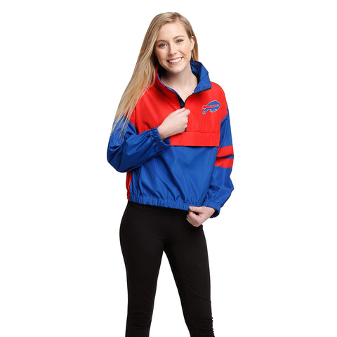 FOCO NFL Buffalo Bills Winning Play Windbreaker - Womens