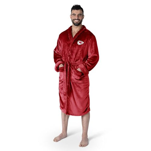Northwest NFL Kansas City Chiefs Bathrobe, Red
