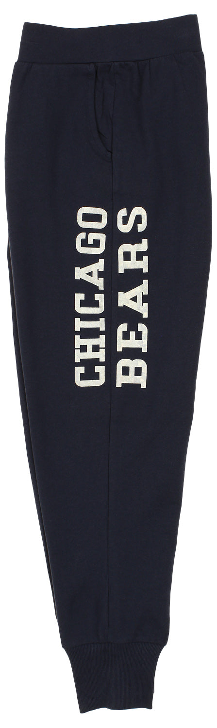 Chicago Bears Navy Girls Youth Shimmering Harem Pants