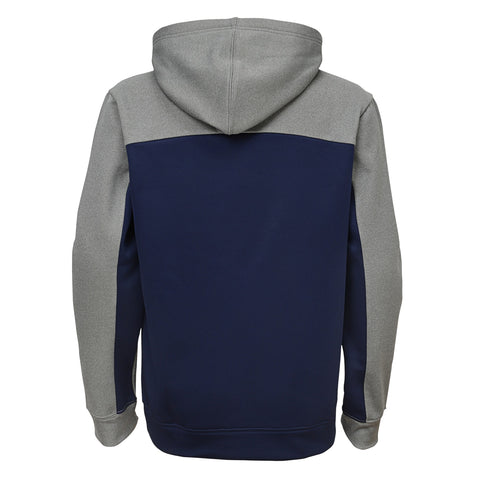 Outerstuff NFL Youth Los Angeles Chargers Arc Pullover Sweatshirt Hoodie Navy/Grey