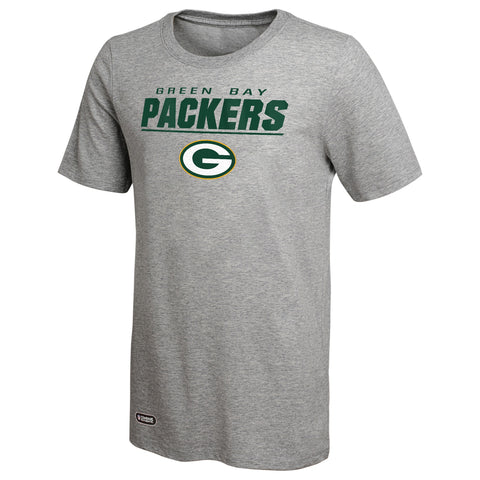 Outerstuff NFL Green Bay Packers Men's Short Sleeve Fan Team Logo Performance T-Shirt