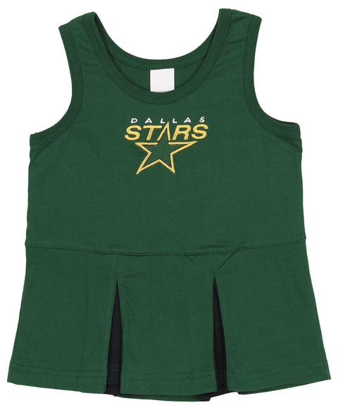 Outerstuff NHL Infant Girls Dallas Stars Cheerleader Dress Green/White