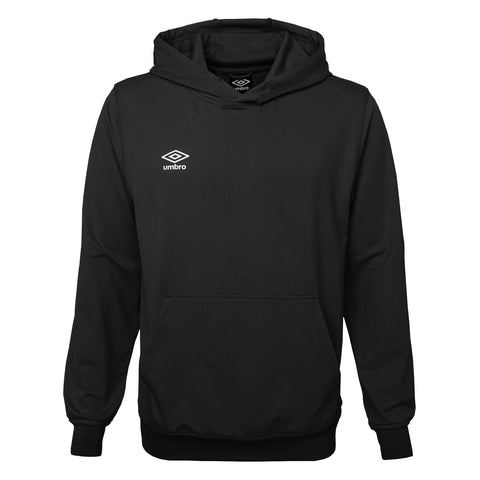 Umbro Youth Boys Performance Hoodie, Black/White