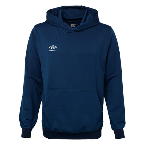 Umbro Boys 8-20 Lt Wt Hoodie Navy / White