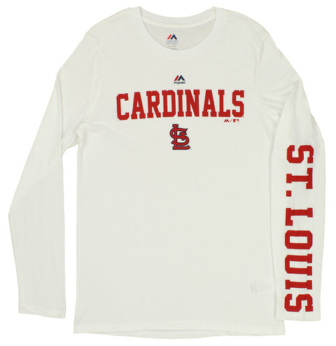 Outerstuff MLB Boys Youth 3-in-1 Long and Short Sleeve T-Shirt Combo Pack - St Louis Cardinals