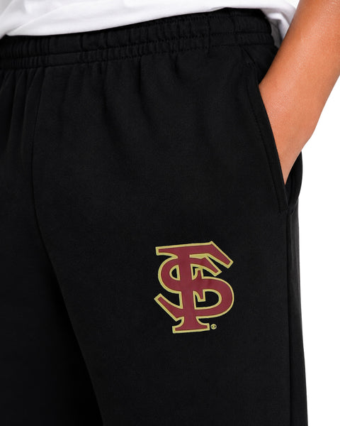 Outerstuff NCAA Florida State Seminoles Youth Boys Black Fleece Jogger Sweatpants