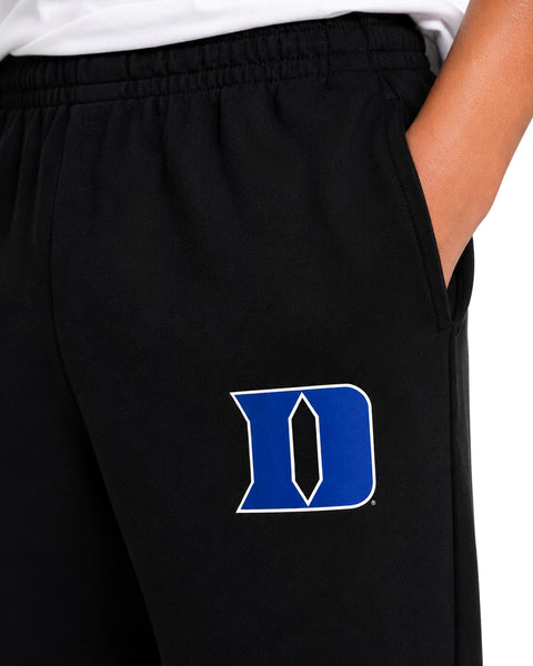 Outerstuff NCAA Duke University Youth Boys Fleece Jogger Pants Black