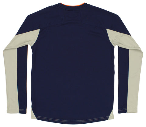 Outerstuff NCAA Auburn University Youth Covert Dri-Tek Long Sleeve Shirt Grey