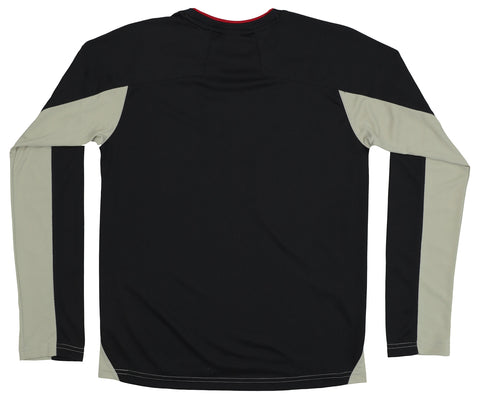 Outerstuff NCAA Alabama Crimson Youth Covert Dri-Tek Long Sleeve Shirt Grey