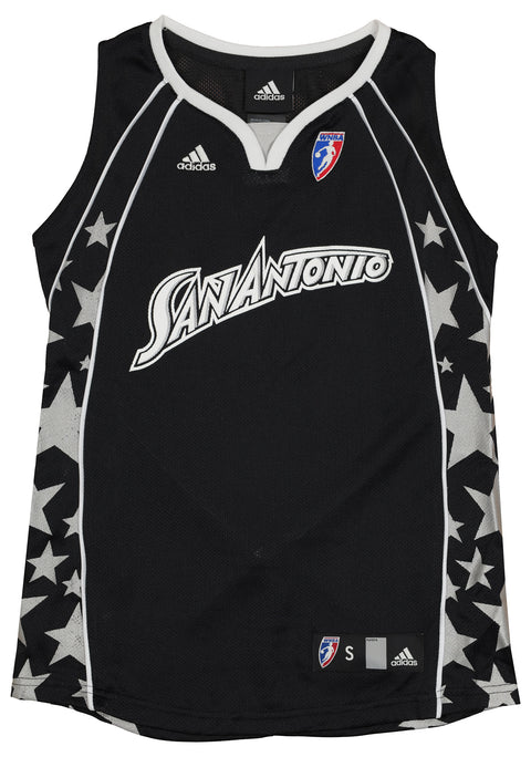 Adidas WNBA San Antonio Stars Girls Jersey Black