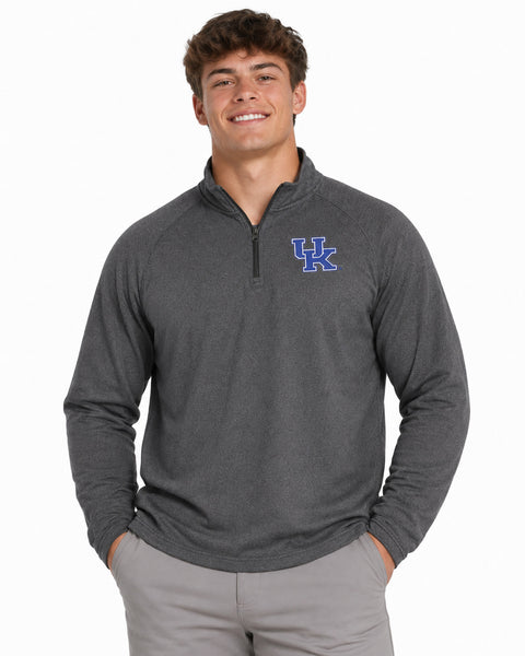 Outerstuff NCAA Kentucky Wildcats Men's Quarter Zip Pullover Sweatshirt