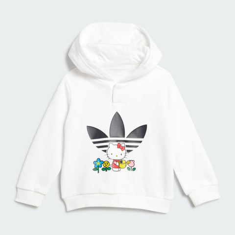 Adidas Originals Unisex Infant Youth Hoodie Set White/Black