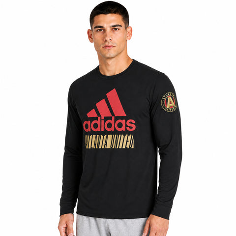 Adidas Mens Atlanta United FC Creator Long Sleeve T-Shirt, MLS