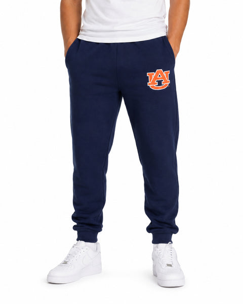 Outerstuff NCAA Auburn Tigers Boys Youth 'Slim Cali' Navy Cuffed Joggers Sweatpants