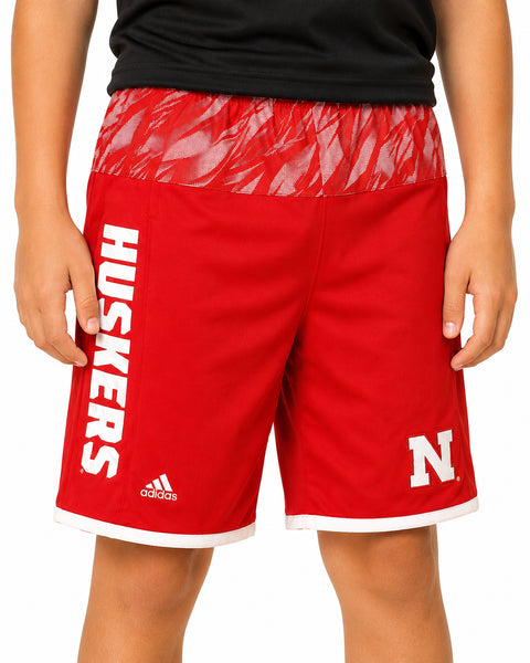 Outerstuff NCAA Nebraska Cornhuskers Youth Shorts Red/White