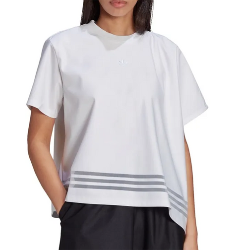 Adidas Womens Originals Short Sleeve T-Shirt, White